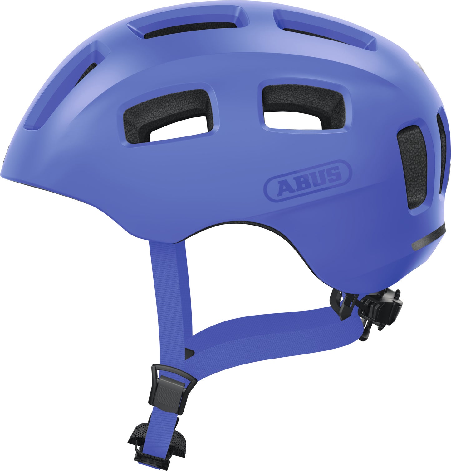 ABUS Youn-I 2.0 Kids Leisure Helmet in Mono Blue - Medium (52-57cm)