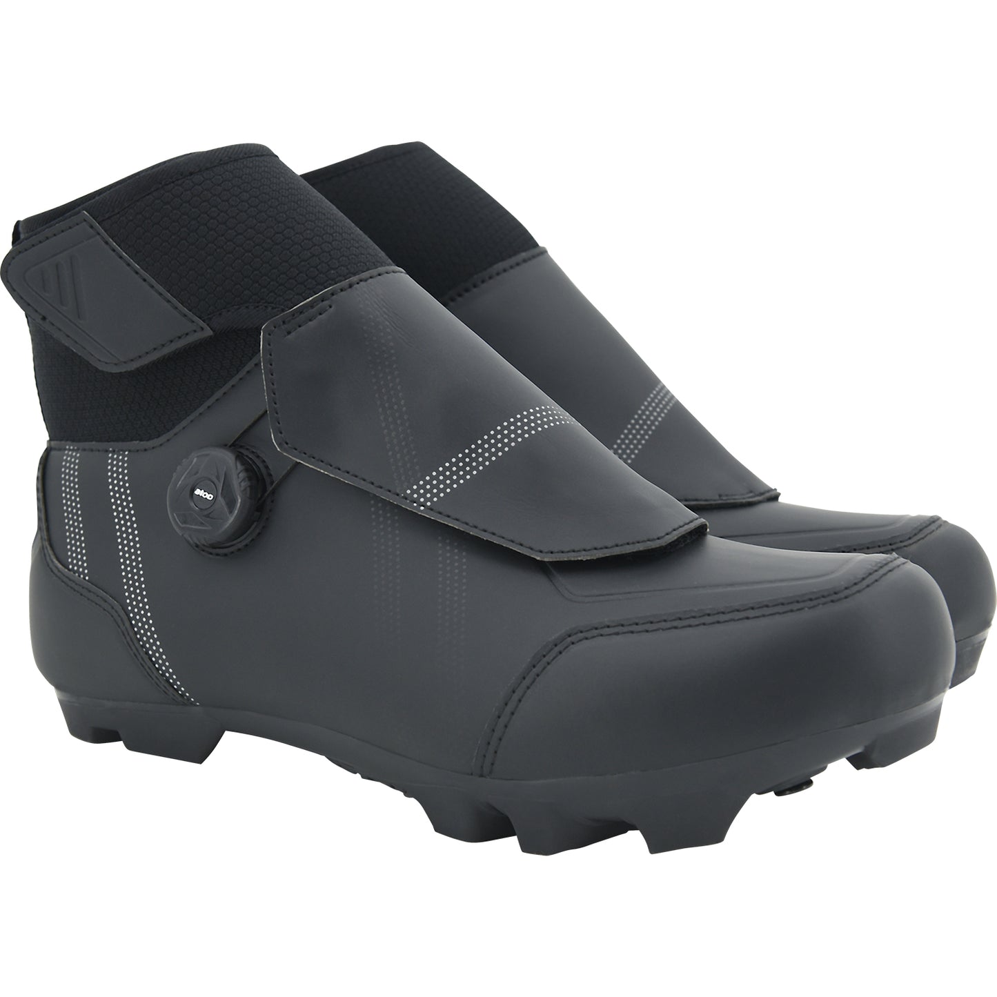 FLR Defender II Pro Dial MTB Waterproof Shoe in Black - Size 40