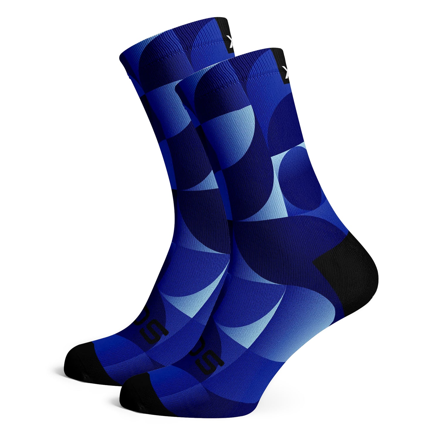 Sox Footwear Solid Royal Premium Crew Socks - Large (UK 8-12)