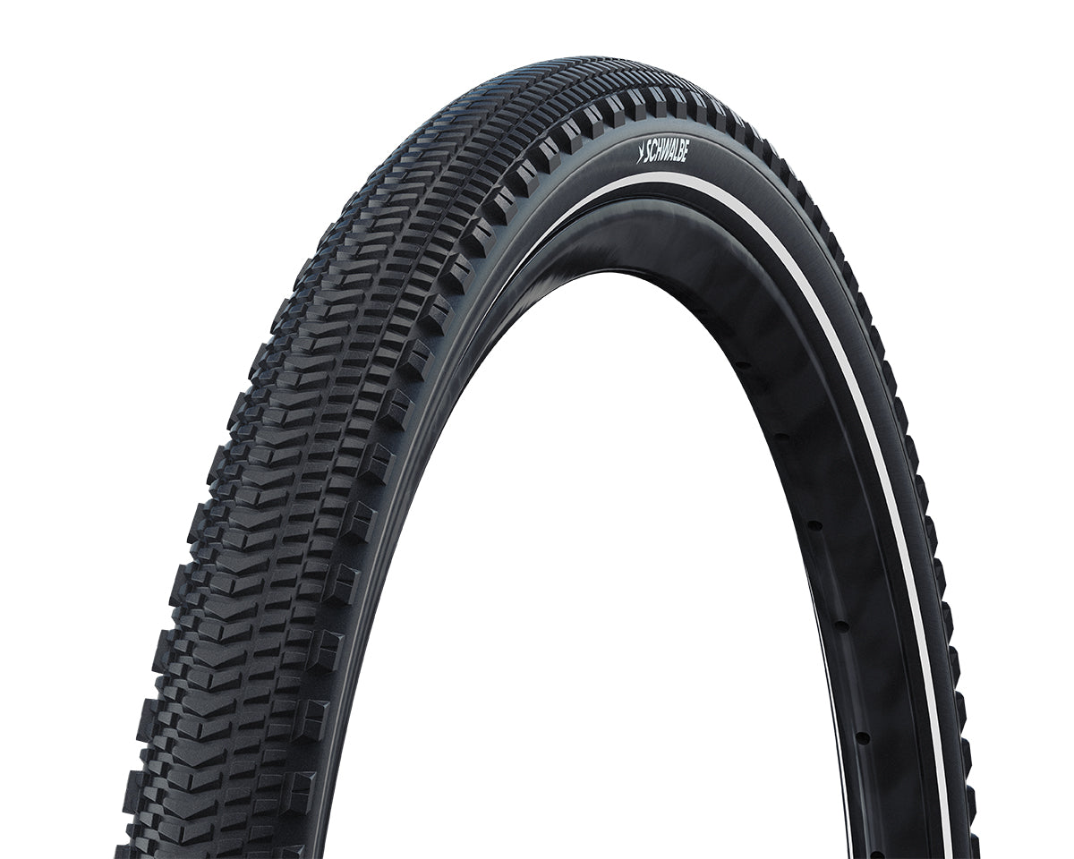 Schwalbe '26 G-One Overland Performance RaceGuard TLR Tyre in Black/Reflex (Folding) - 29 x 2.00"/700x50