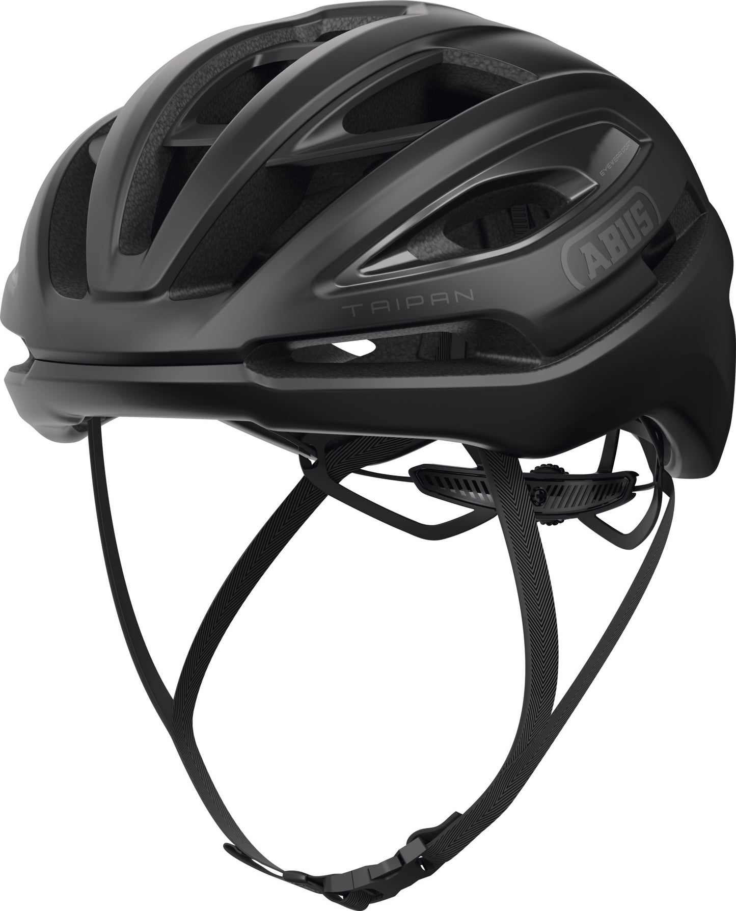 ABUS Taipan LED Gravel Elite Helmet in Velvet Black (Made in Italy) - 51-55cm