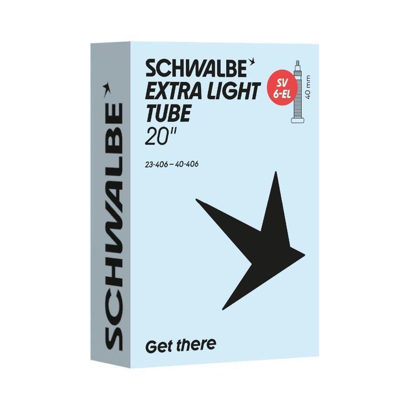 Schwalbe SV6-EL - 20 x 1 1/8 - 1 3/8" - Presta (x-light 65g) - 40mm