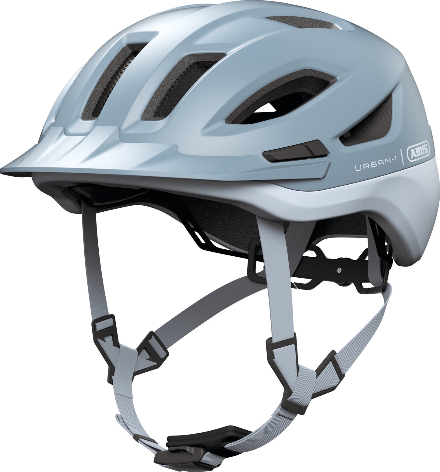 ABUS Urban I 4.0 ACE LED Helmet in Glacier Blue - Large (57-61cm)