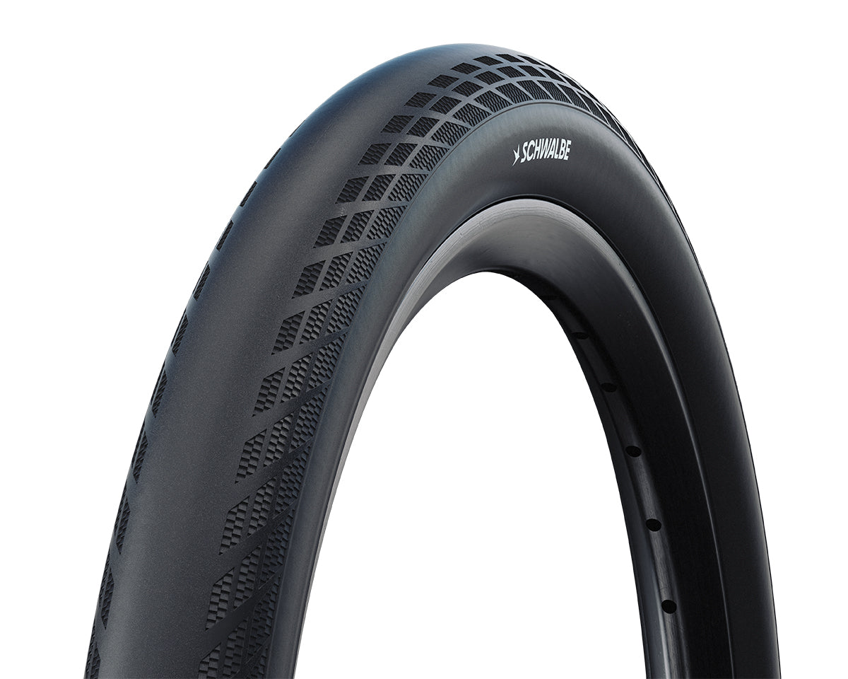Schwalbe SX-R Lightweight BMX Racing Tyre in Black (Folding) - 20 x 1.60"