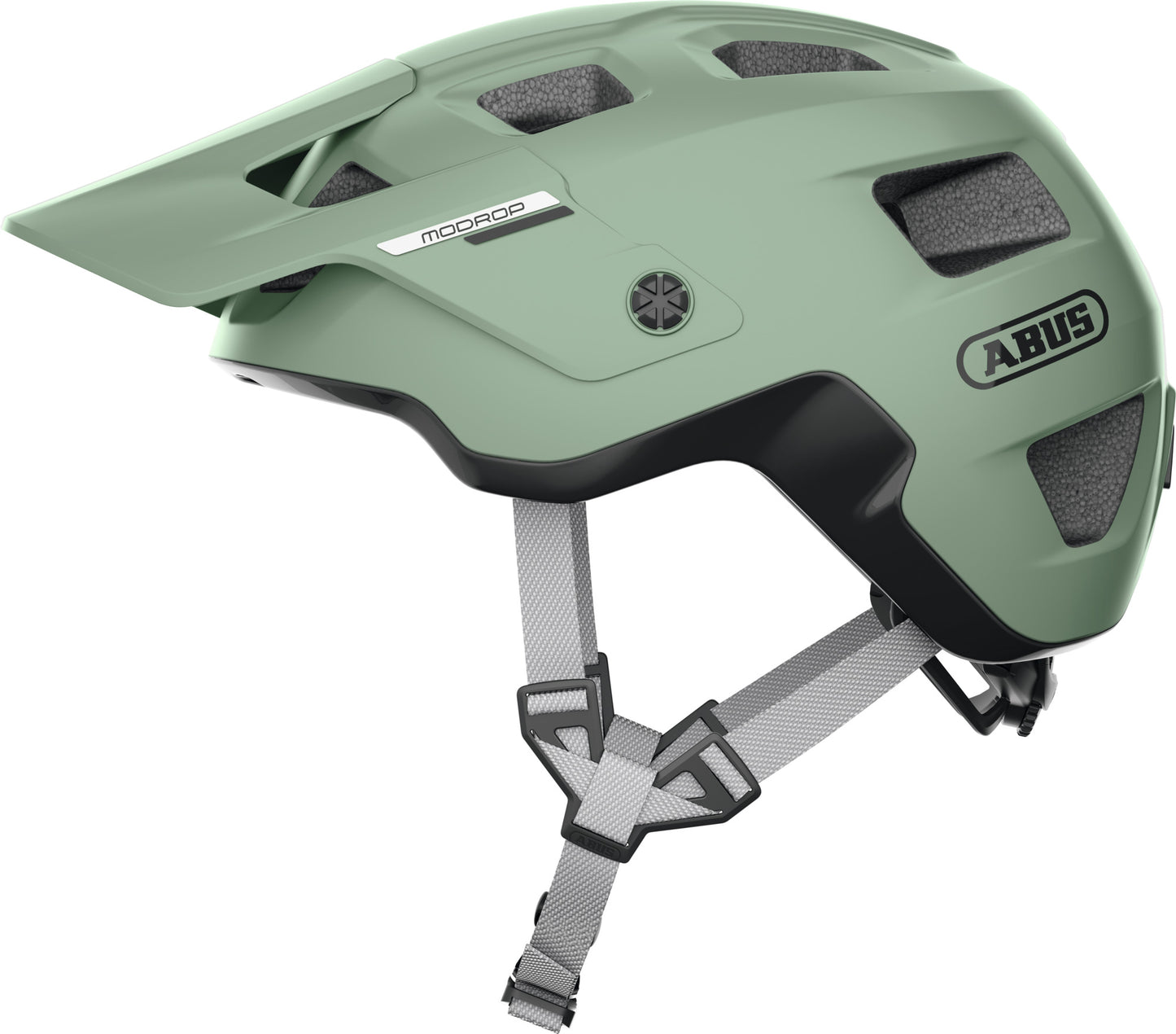 ABUS MoDrop MTB Helmet in Mist Green - Large (57-61cm)