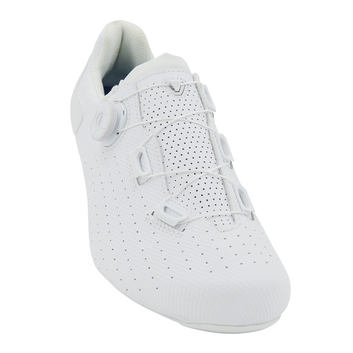 FLR F-5 Pro Carbon Plate Road Shoe in Pure White - Size 38
