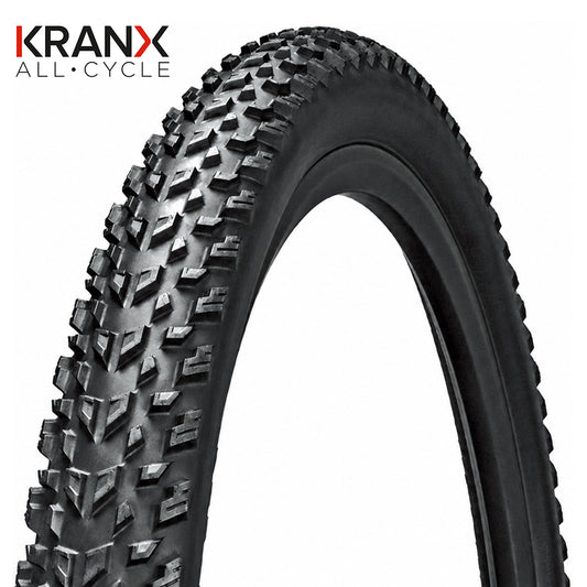 KranX Exceed MTB Tyre in Black (Wired) - 26 x 2.10"